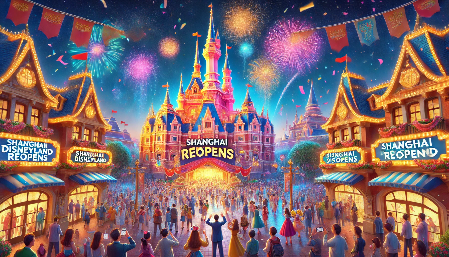 Shanghai Disneyland Reopens with Health Protocols